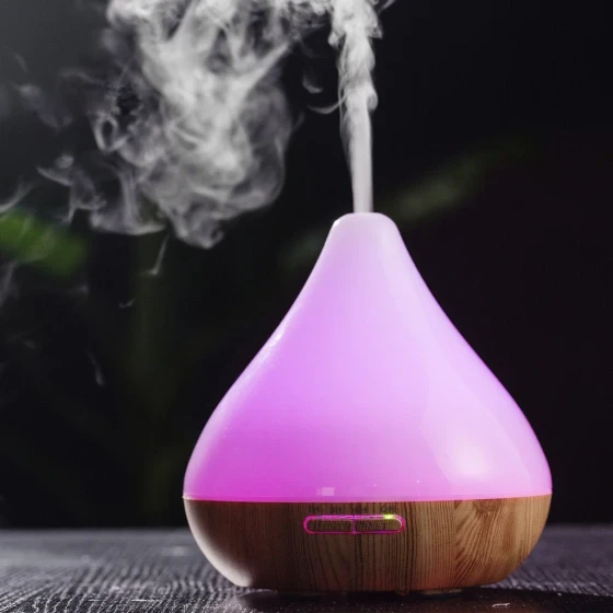 超聲波香薰噴霧機 輕木紋