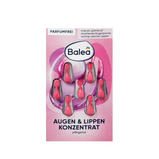 Balea 7天眼部及唇部修護膠囊 7粒